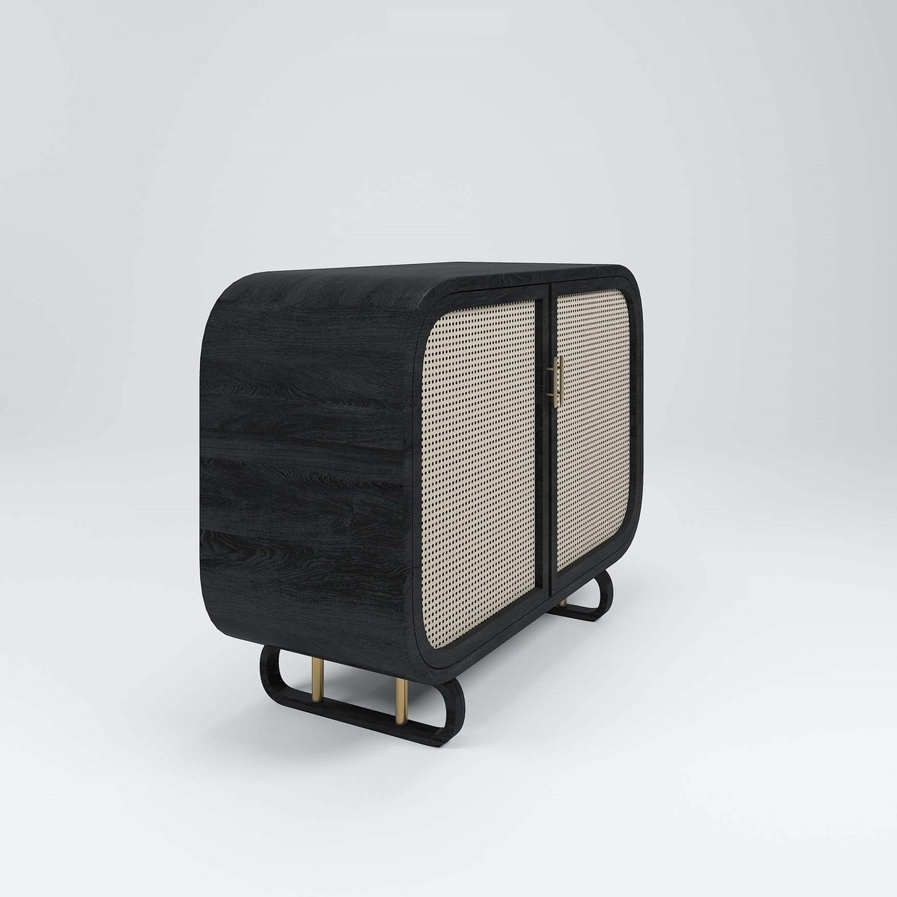 Black Hane Nightstand / Black Hazeran