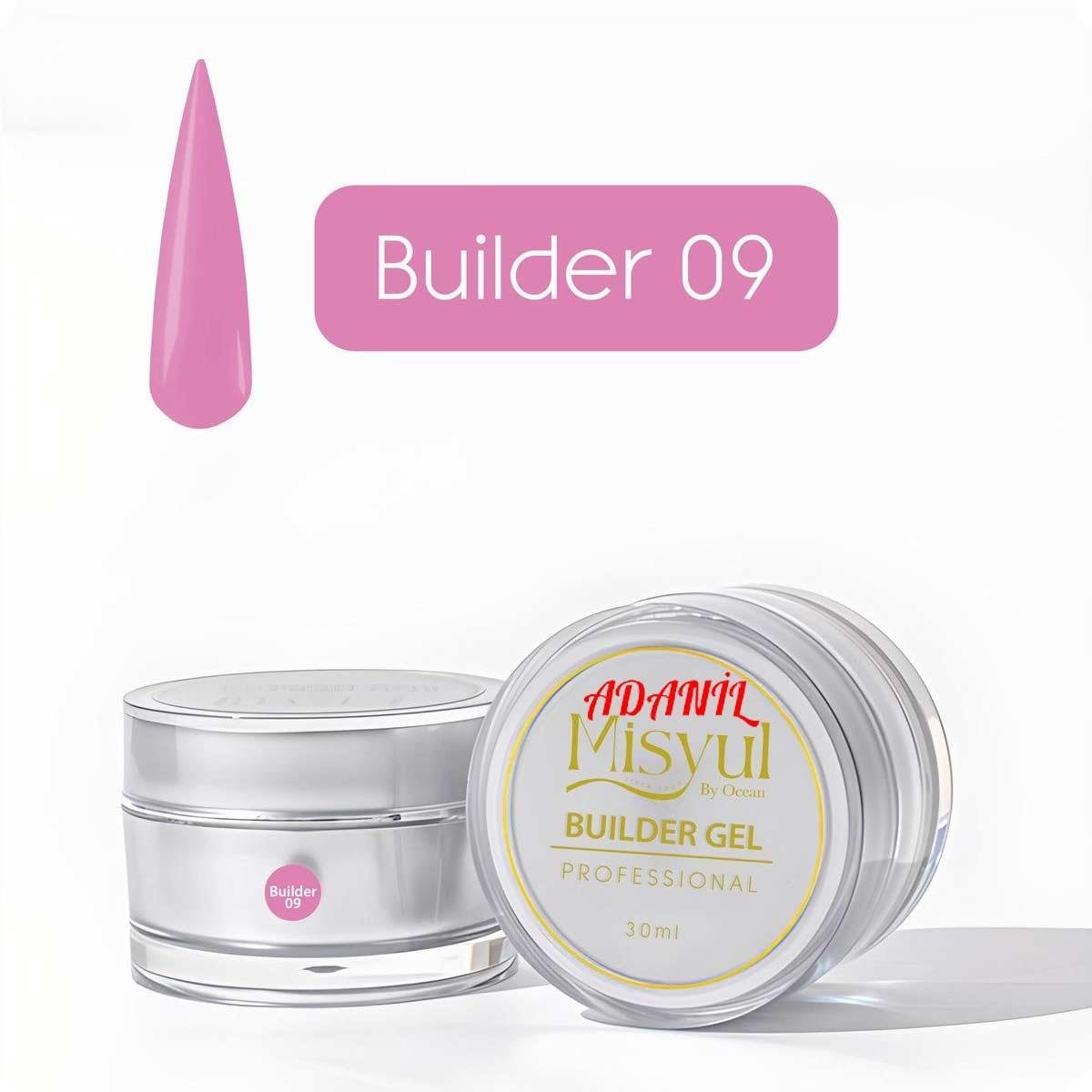 Adanil Misyul 30 ml Profesyonel Builder Gel 09 - ADANİL-MİSYUL-BUILDER-GEL-09-30-ML