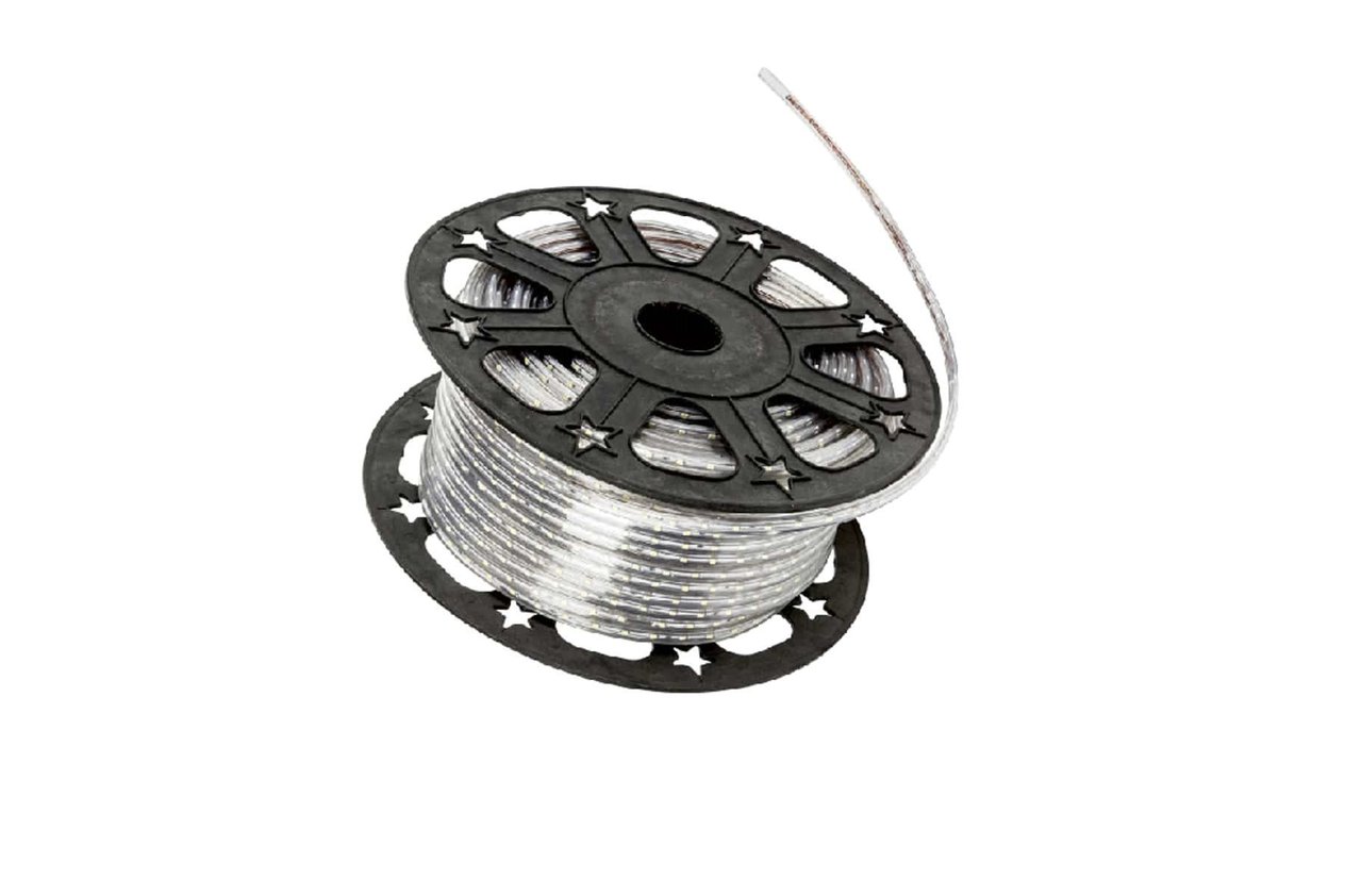 100 METRE 220 V DIŞ MEKAN SİLİKONLU BEYAZ HORTUM LED CT 4549