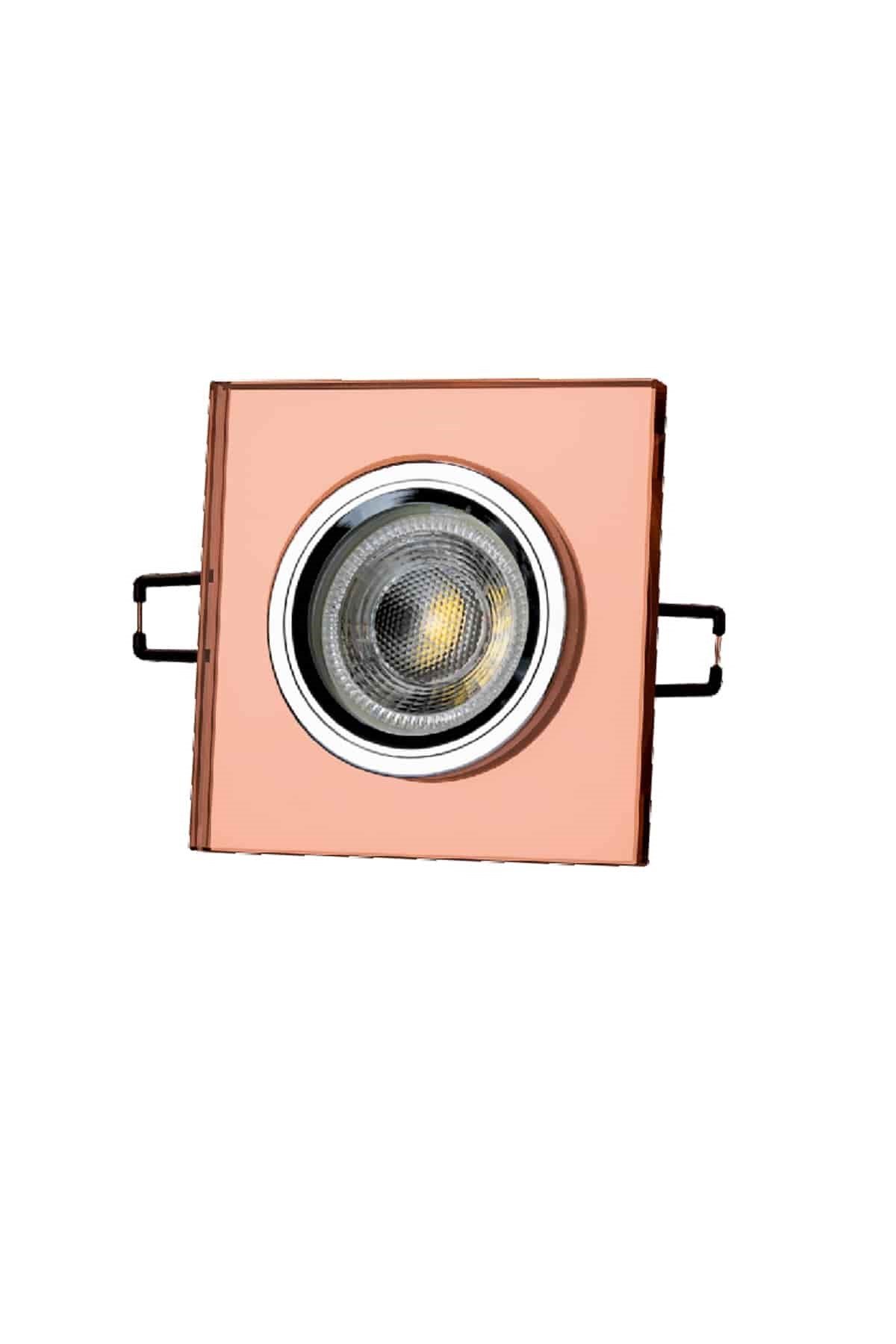 7W LED AMPUL (GU-10) (AMBER) CT 4215