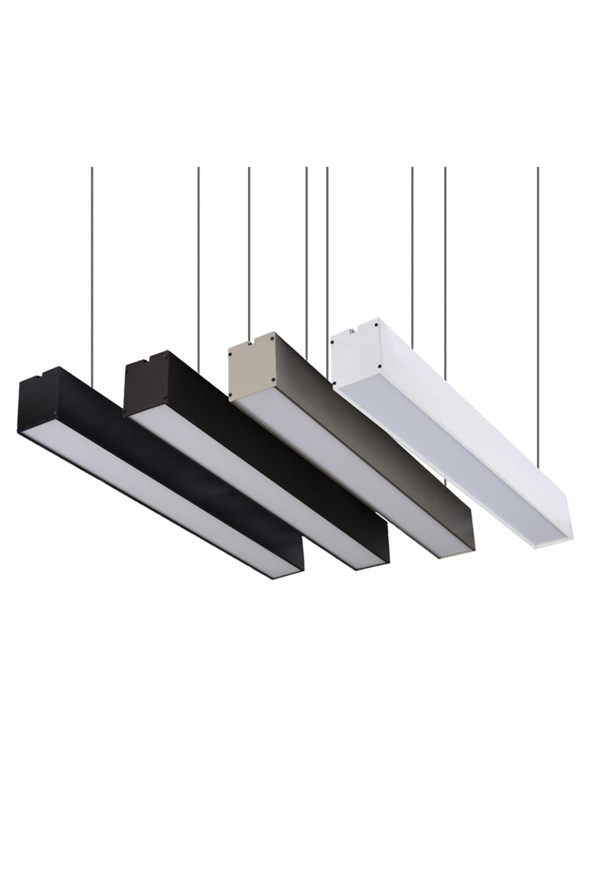 Uygun Fiyatlı 120 Cm  Sıvaüstü Linear Aydınlatma Armatürü 38 W 5750 Lümen As1104 | Aydınlatmacım|Linear Aydınlatma Armatürleri|CTE|AS1104