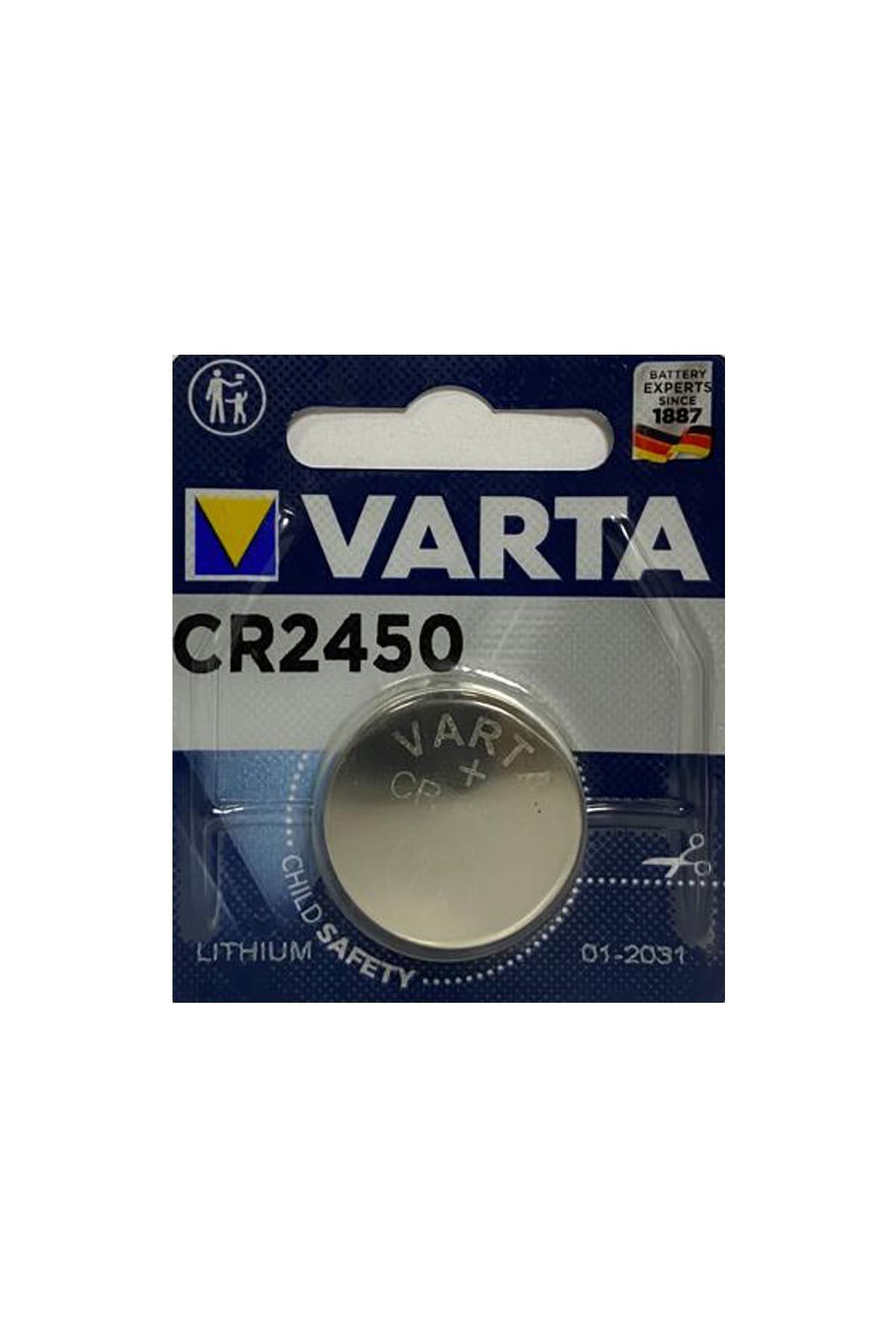 Uygun Fiyatlı Varta 3 V Lityum Cr2450 Pil | Aydınlatmacım|Pil Çeşitleri|VARTA|V-2450