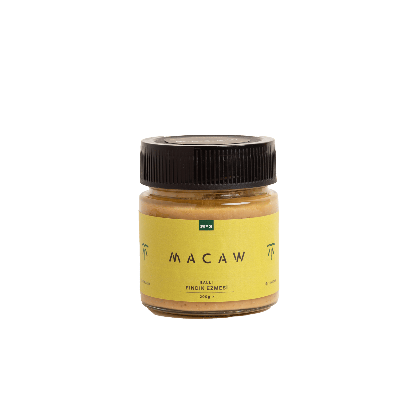 MACAW 180 GR BALLI FINDIK EZMESİ