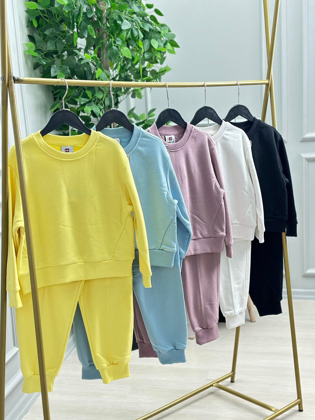 TOMMY LİFE ŞARDONSUZ EKRU EŞOFMAN TAKIMI