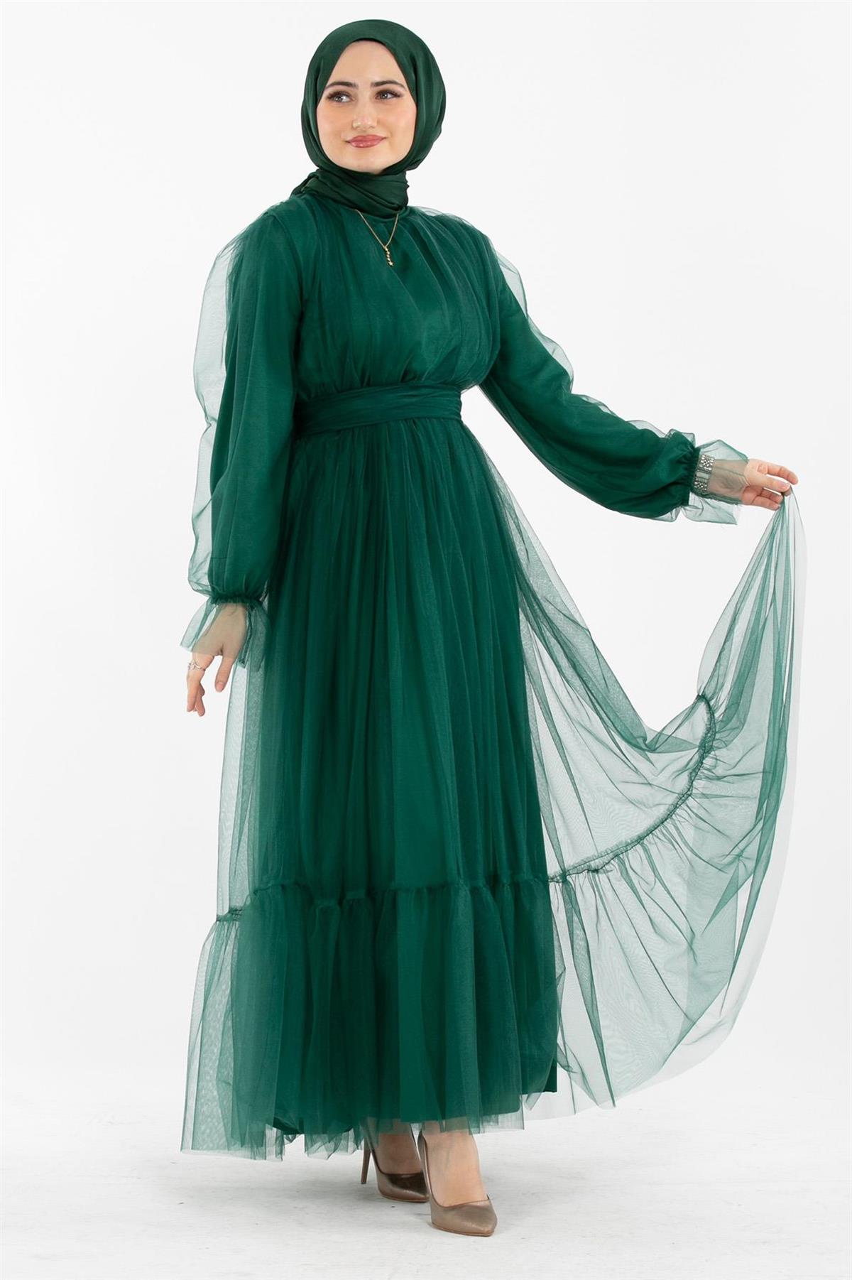 Prenses  Model Abiye-Zümrüt