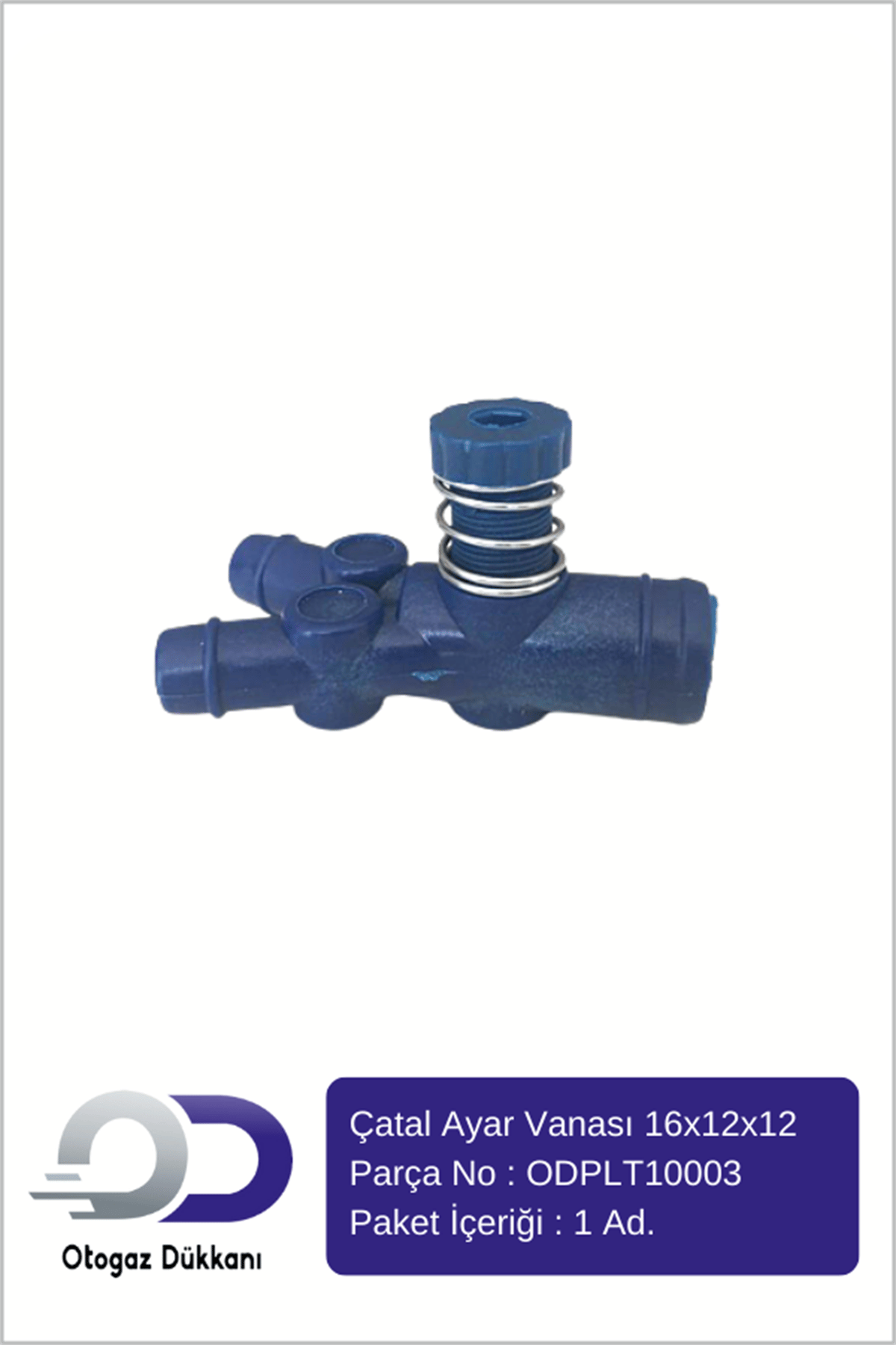 Çatal Ayar Vanası 16 x 12 x 12