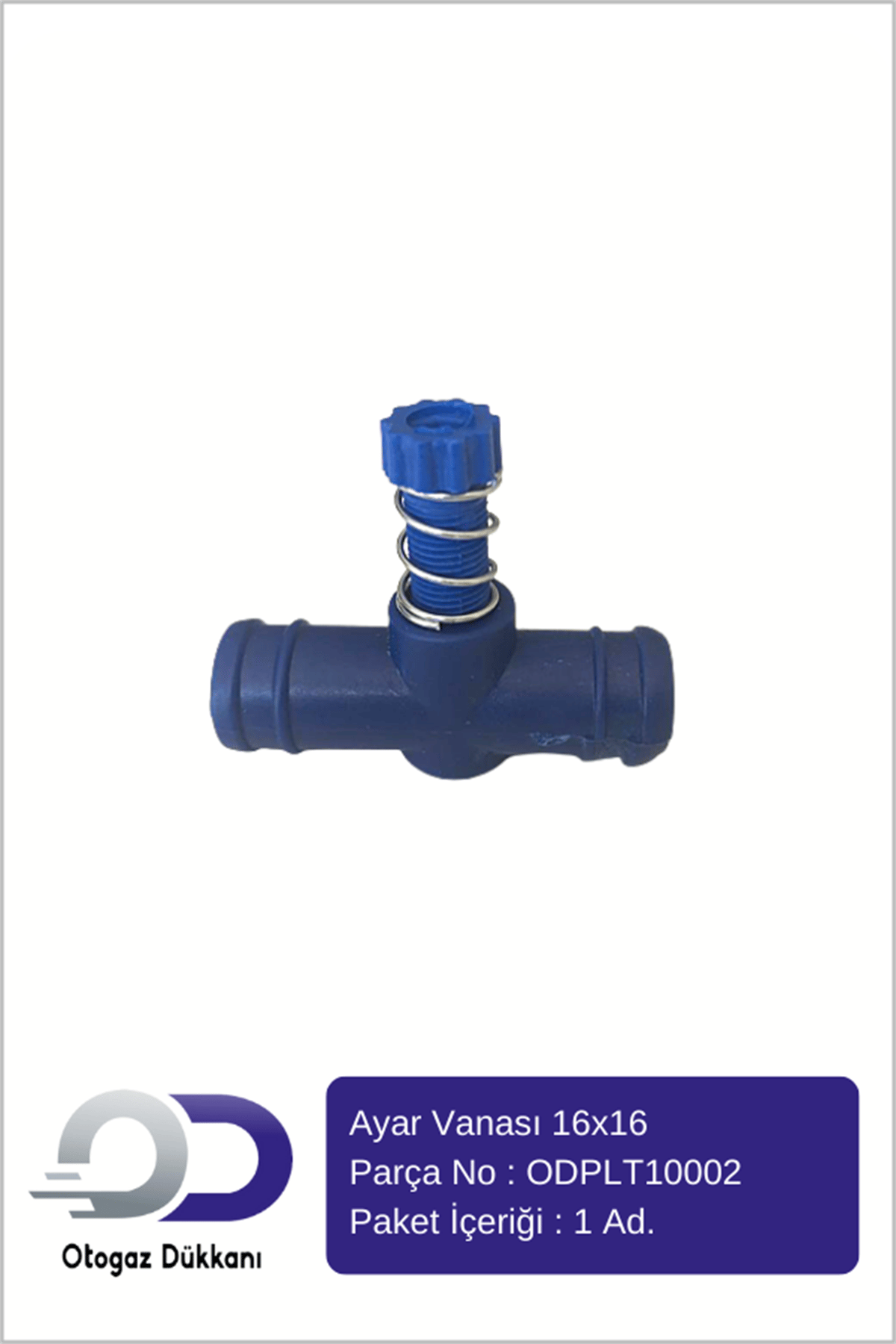 Gaz Ayar Vanası 16 x 16