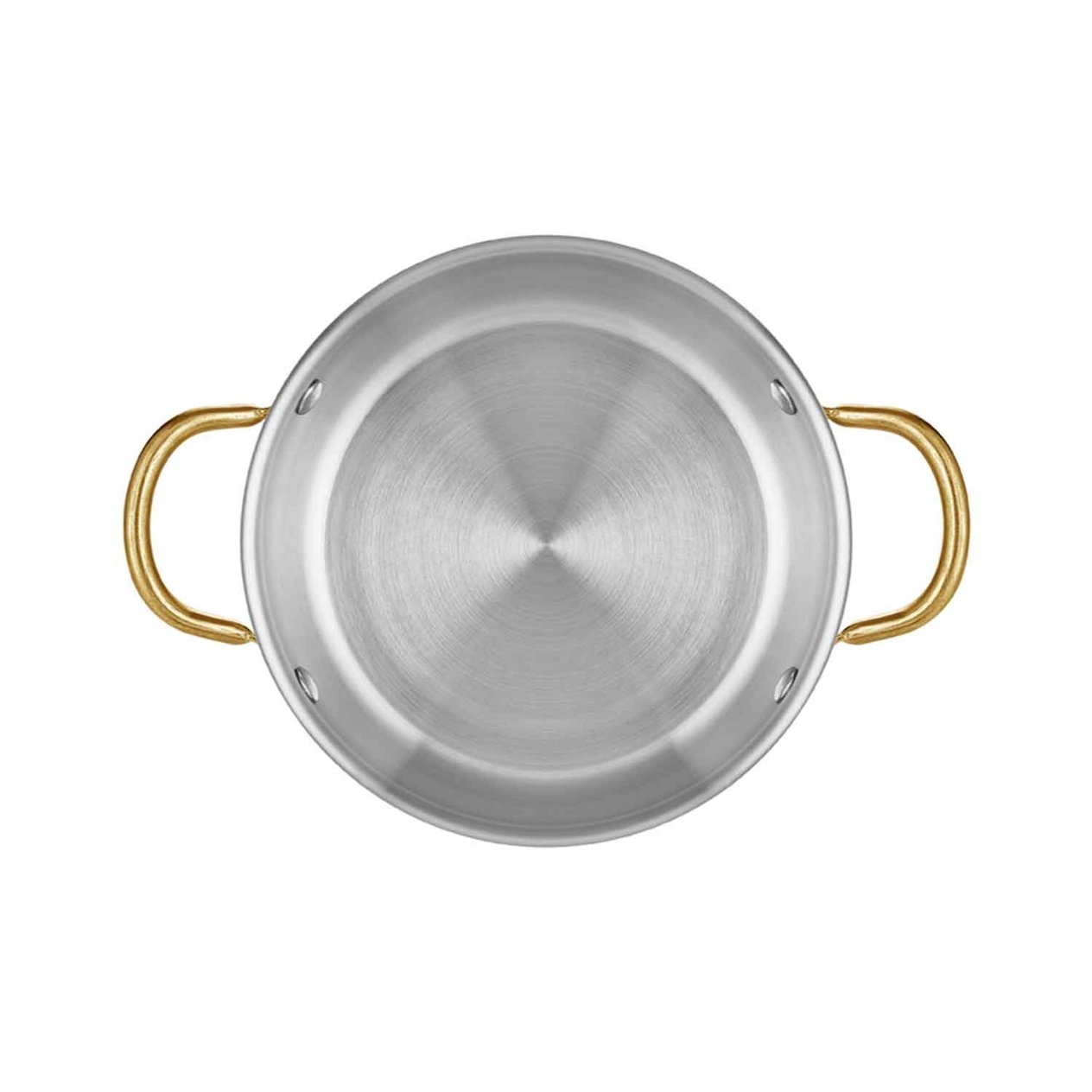 Altınbaşak Bakır Yumurta Sahanı+ Nihale, Multi Metal, 12 Cm