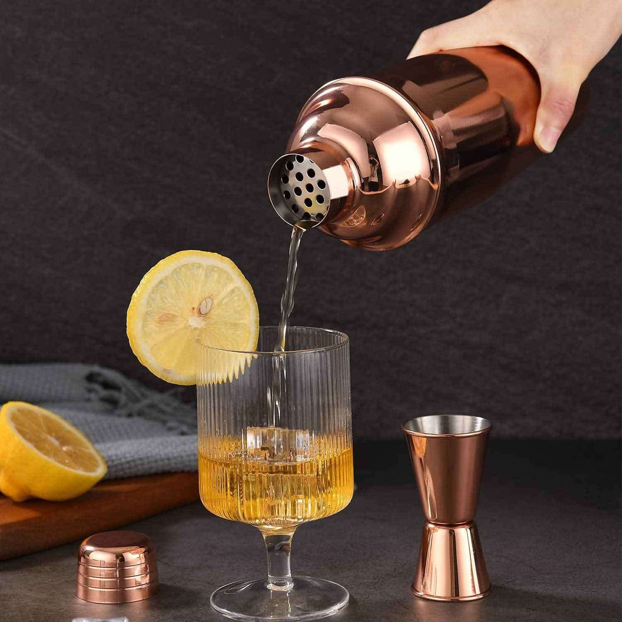 Eysigo Kokteyl Shaker, Bakır, 700 CL, Eysigo, Kokteyl Shaker