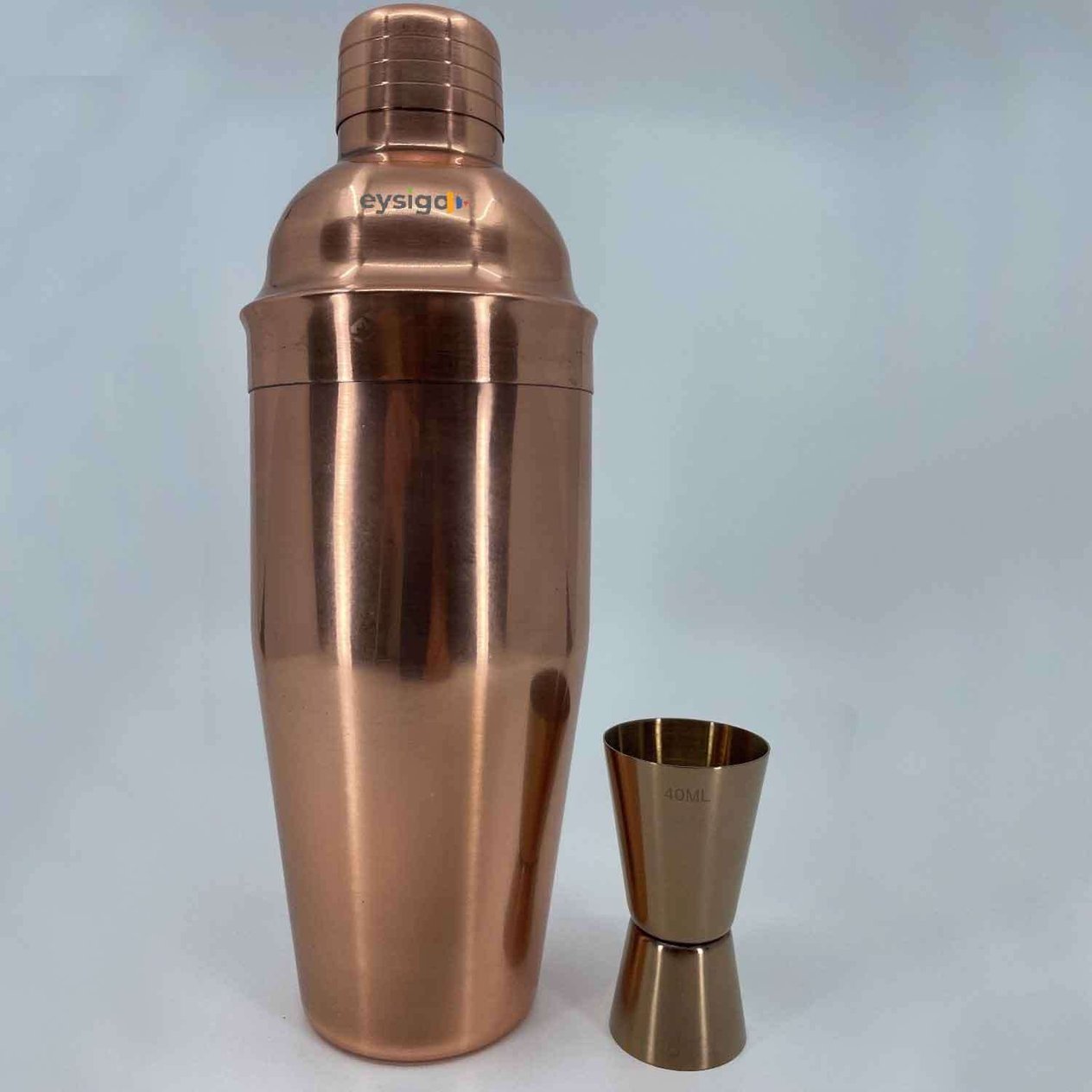 Eysigo Kokteyl Shaker Seti, Bakır, 700 ml, 2 Parça, Eysigo, Barmen Seti, Kokteyl Hazırlama Setleri