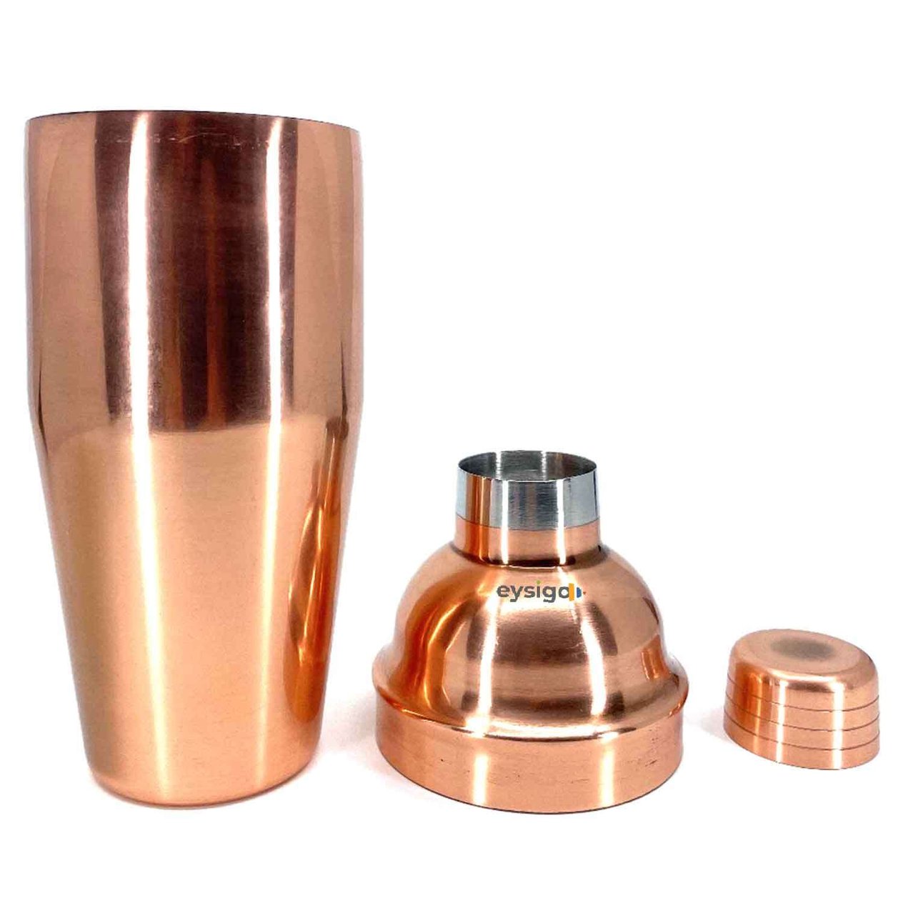 Eysigo Kokteyl Shaker Seti, Bakır, 700 ml, 2 Parça, Eysigo, Barmen Seti, Kokteyl Hazırlama Setleri