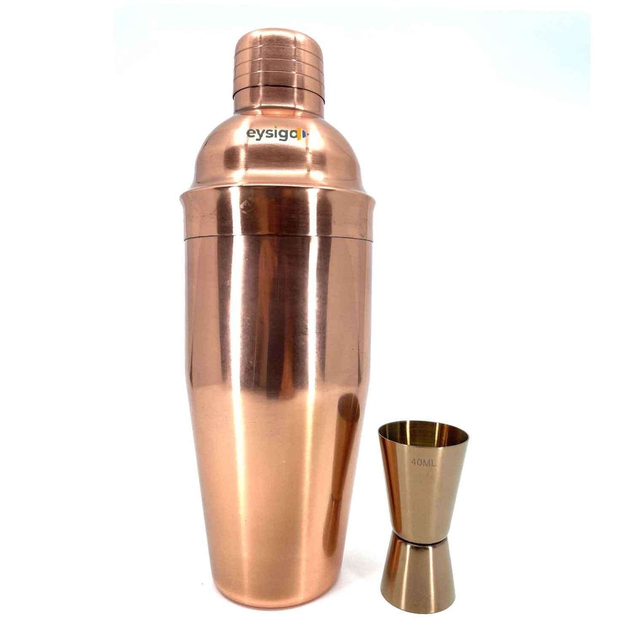 Eysigo Kokteyl Shaker Seti, Bakır, 700 ml, 2 Parça, Eysigo, Barmen Seti, Kokteyl Hazırlama Setleri