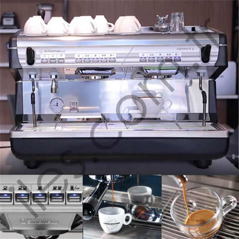 Nuova Simonelli Appia 2V Espresso Kahve Makinesi İki Grup Full Otomatik