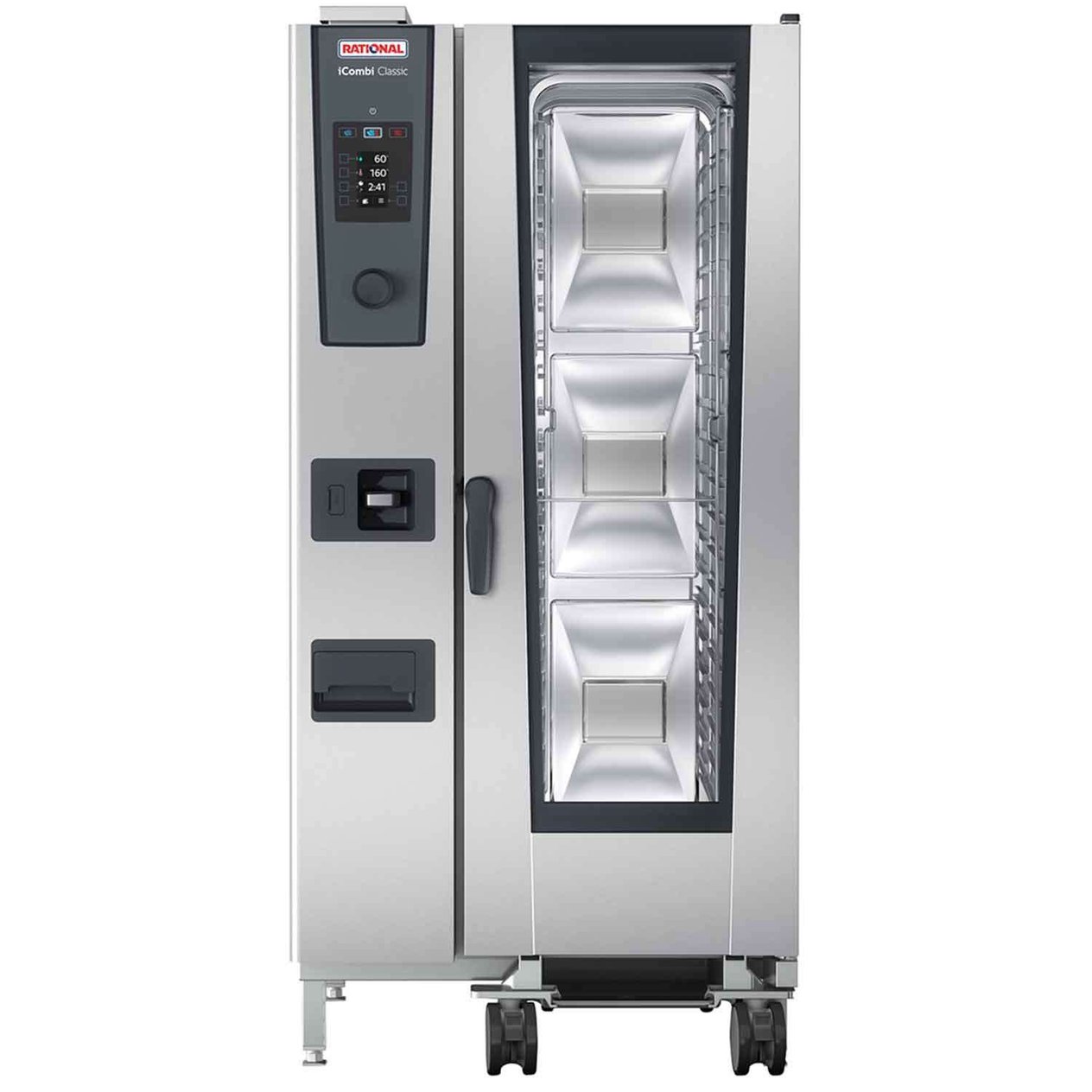 Rational İcombi Classic Buhar Konveksiyonlu Fırın, 20x1/1 GN Tepsi Kapasiteli, Gazlı, Rational, Kategorisiz