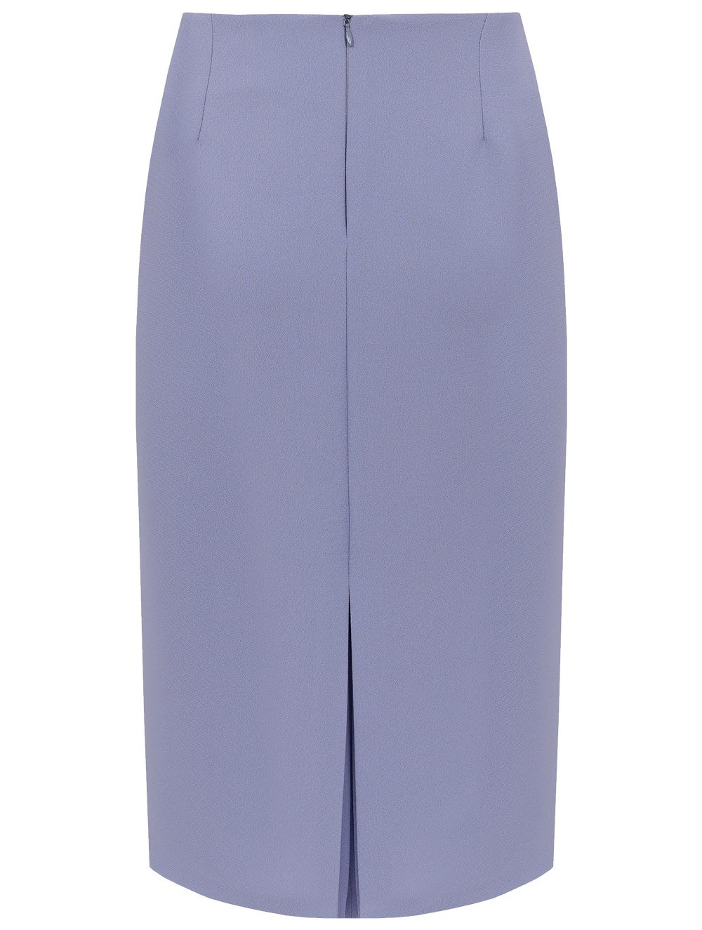 Crepe Pencil Skirt in Lilac Colour
