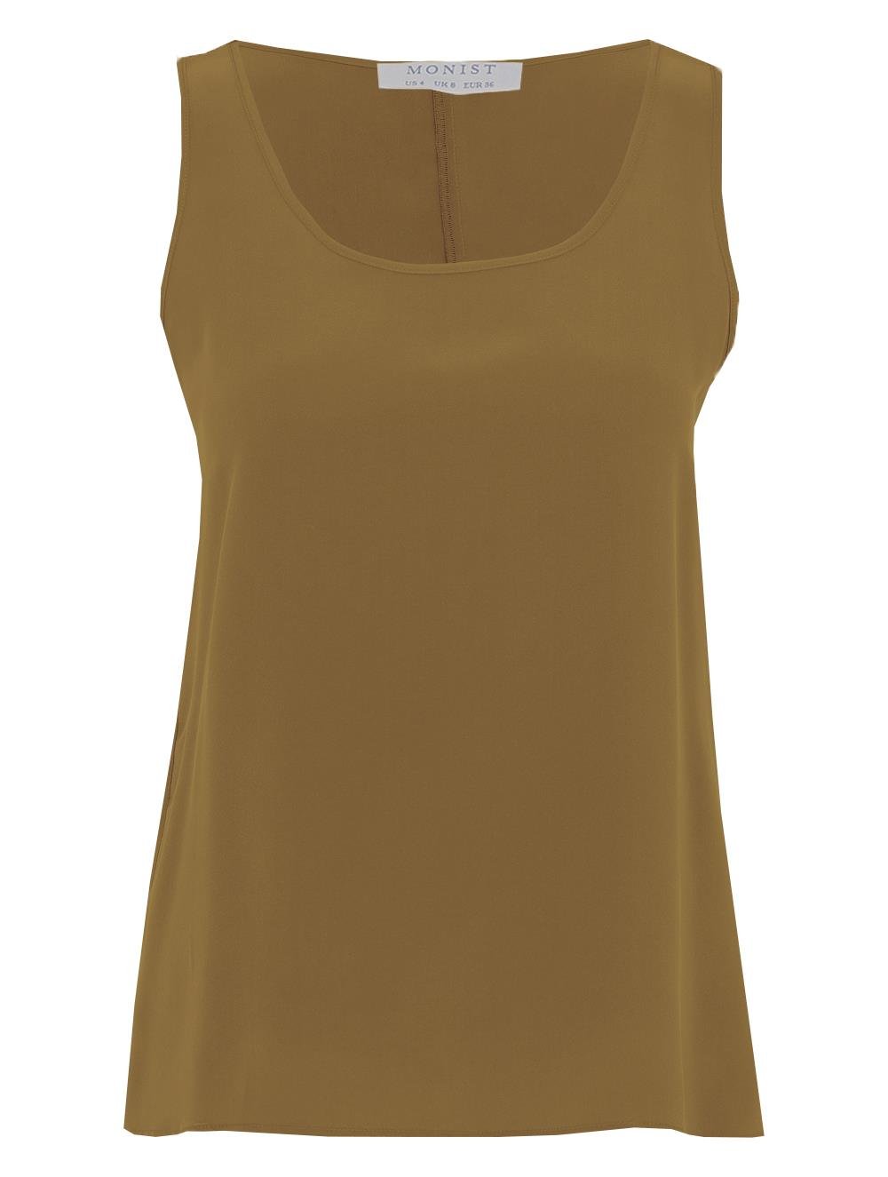 Silk Camisole in Gold Colour RK 34