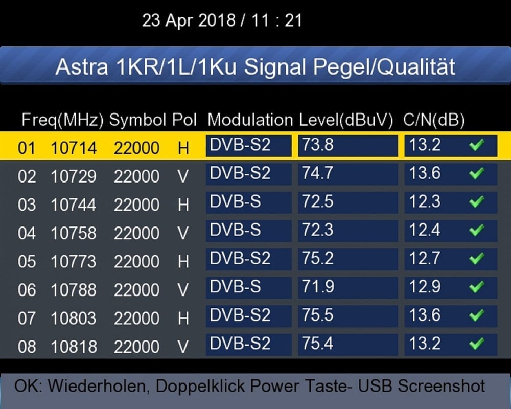 P9020 A Uydu Ölçüm Cihazı 7