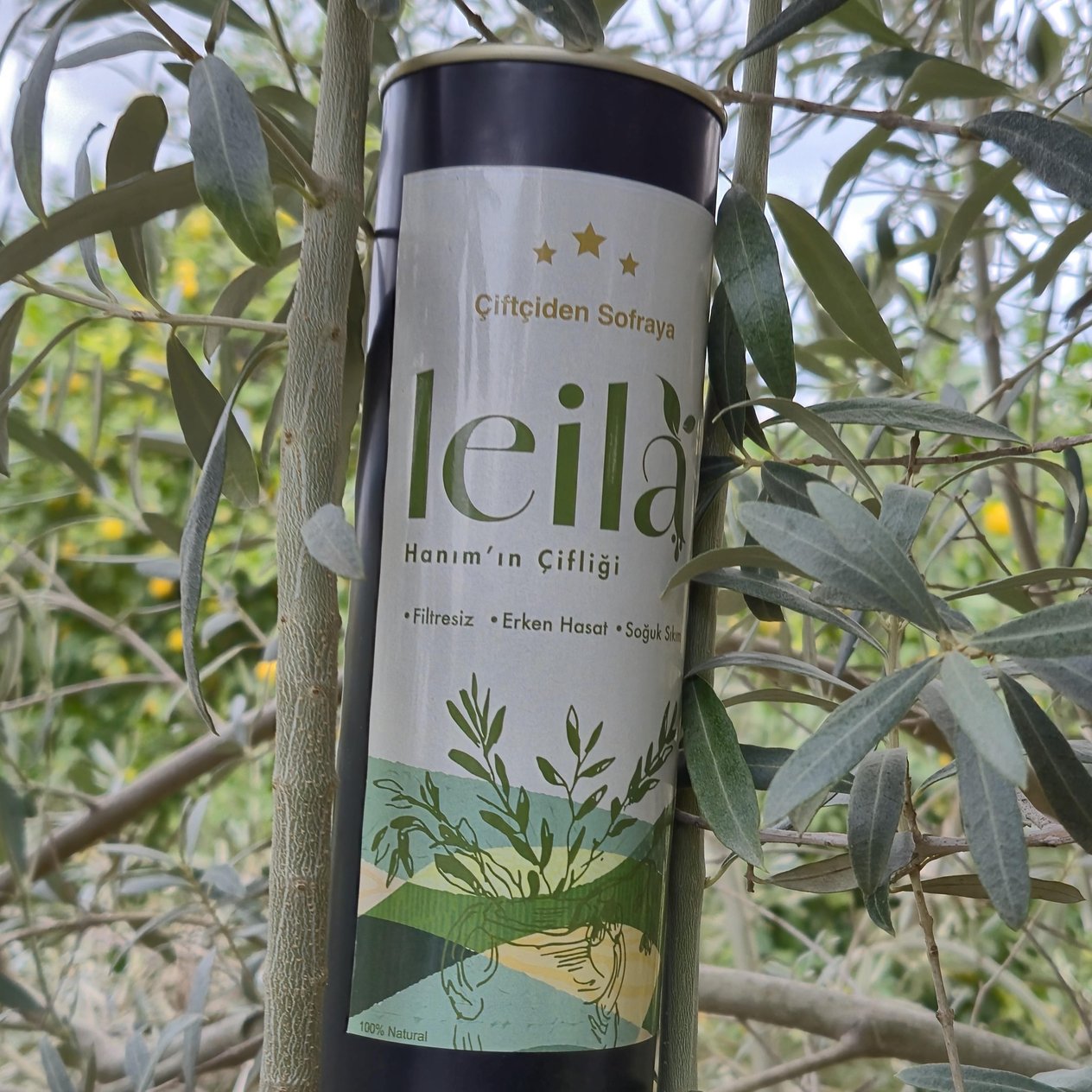 ERKEN HASAT GEMLİK ZEYTİNYAĞI - 750 ML (FİLTRESİZ/SOĞUK SIKIM)