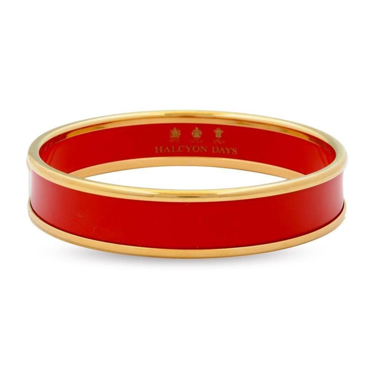 Design of LuxuryHALCYON DAYSPBPLA0610GSHALCYON DAYS 1cm Red - Gold - Medium Bangle