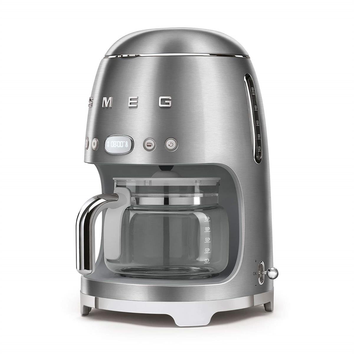 SMEGDCF02SSEUSMEG RETRO SERİSİ ÇELİK FİLTRE KAHVE MAKİNASI | designofluxury.com.tr SMEG RETRO SERİSİ ÇELİK FİLTRE KAHVE MAKİNASI