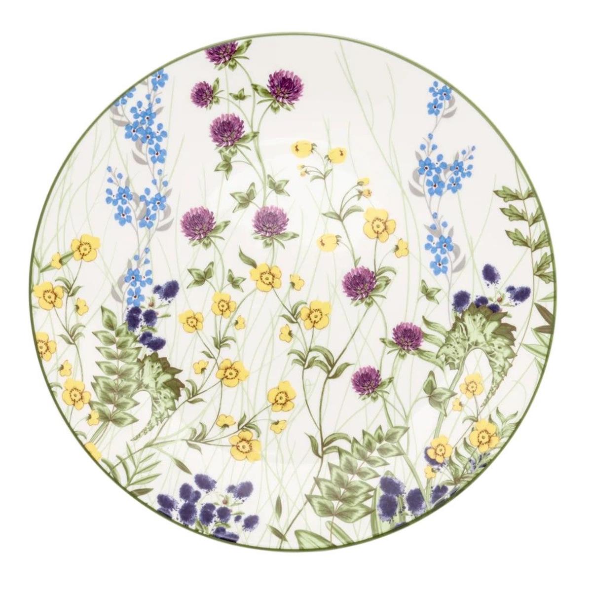 Design of LuxuryHALCYON DAYSBCHWM098CCHalcyon Days Highgrove Wildflower 8” Coupe Plate