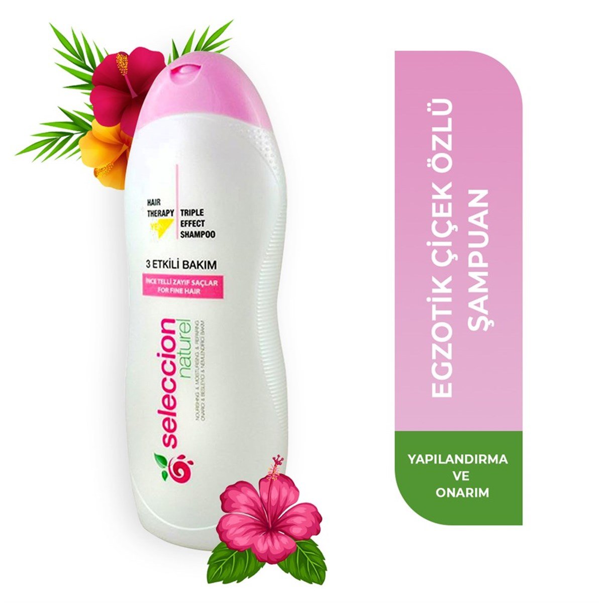 Seleccıon NaturelSeleccion Naturel 750 Ml Egzotik Çiçek Özlü Şampuan 