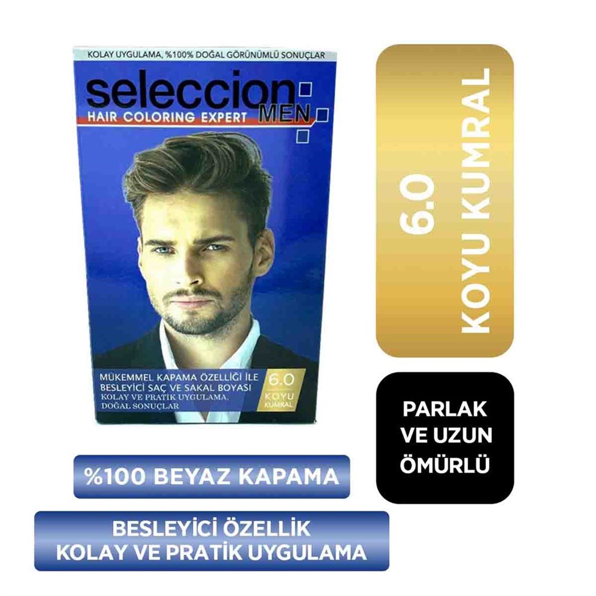 Seleccıon NaturelSeleccion Naturel Men Set Boya 6 Koyu Kumral