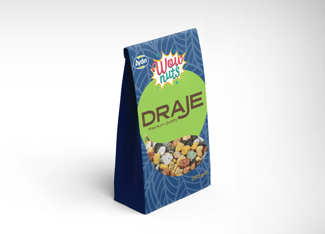 Aydın Kuruyemiş Çakıltaşı Draje 250 GR