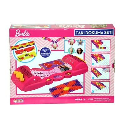 03699 Dede, Barbie Takı Dokuma Seti