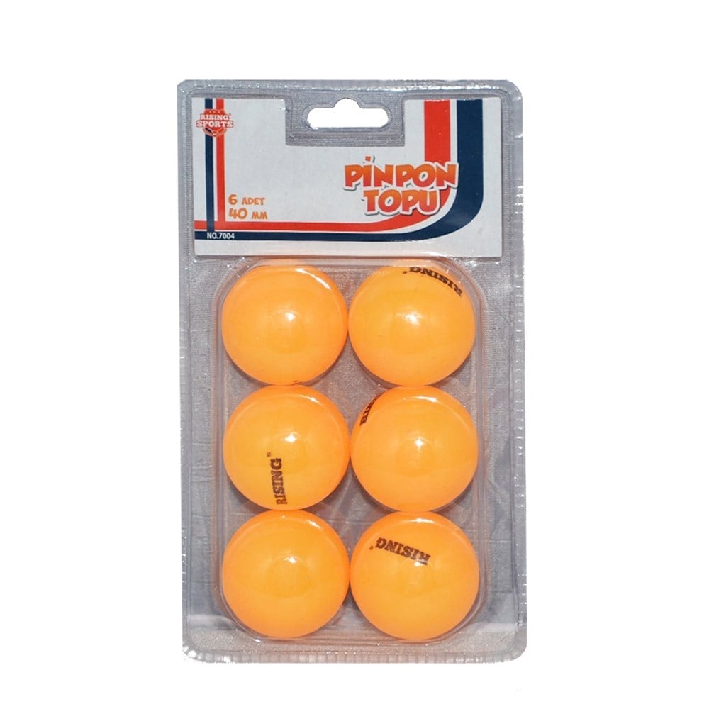 1001207 Pinpon Topu 6'lı