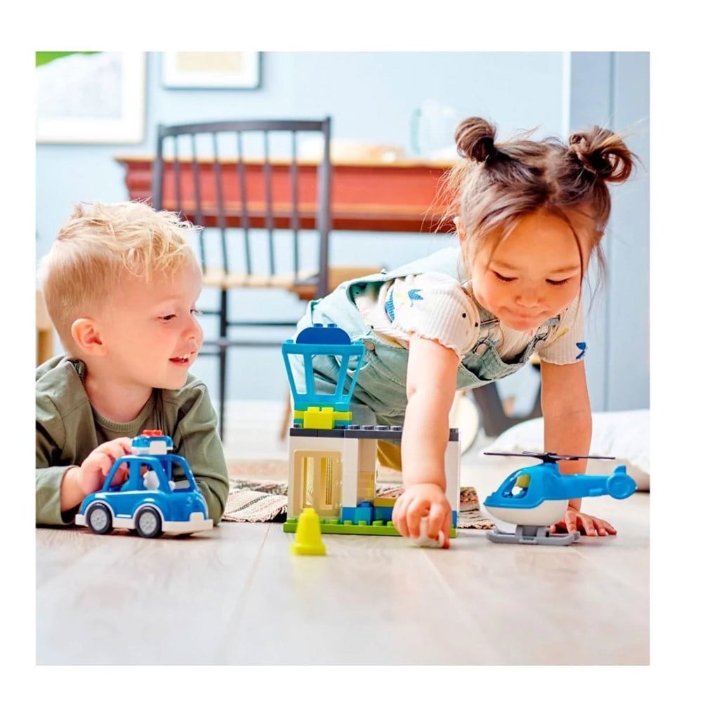 10959 Lego Duplo Polis Merkezi ve Helikopter 40 parça +2 yaş