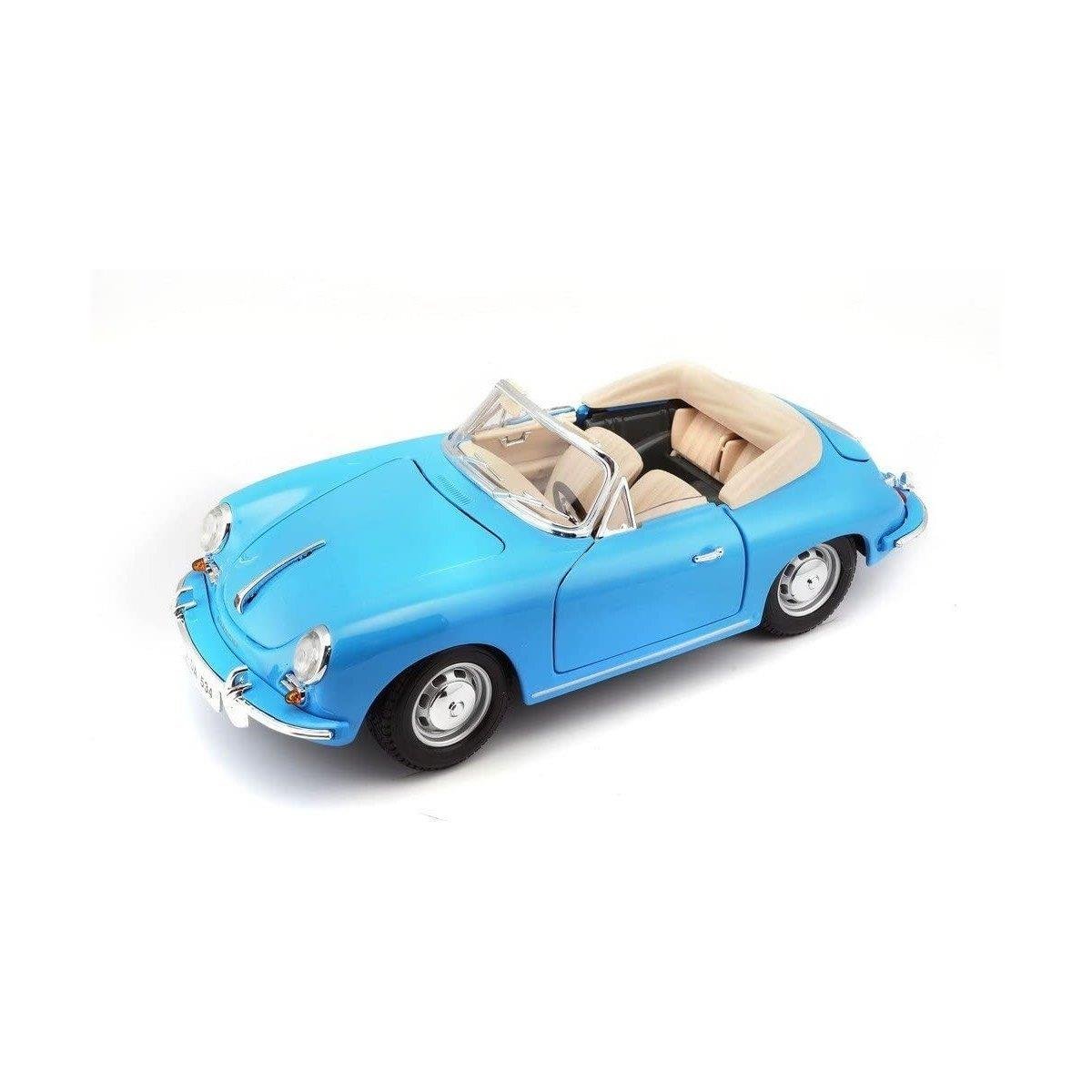 12025 Burago 1:18 Porsche 356B Cabriolet 1961 Model Araba