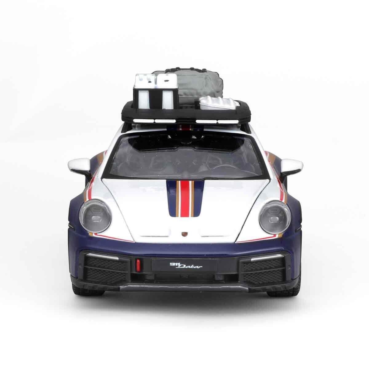 28029 Burago 1:24 Porsche 911 Dakar Model Araba -Sunman