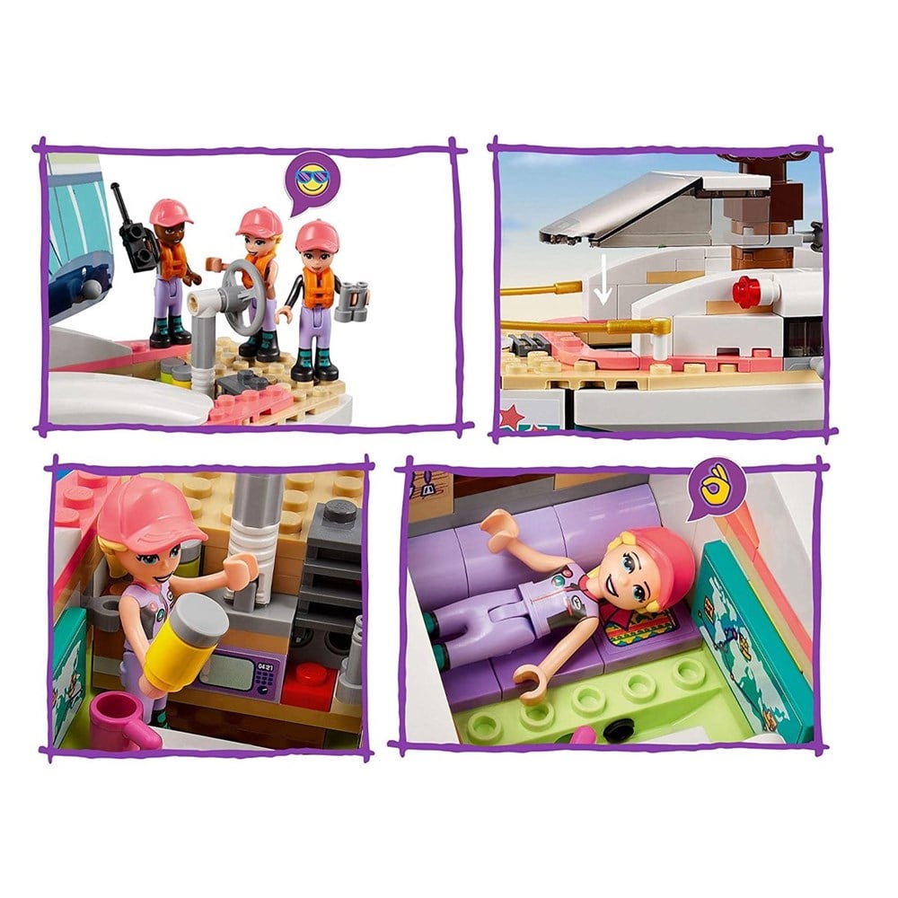 41716 Lego Friends - Stephanienin Yelkenli Macerası, 304 parça +7 yaş