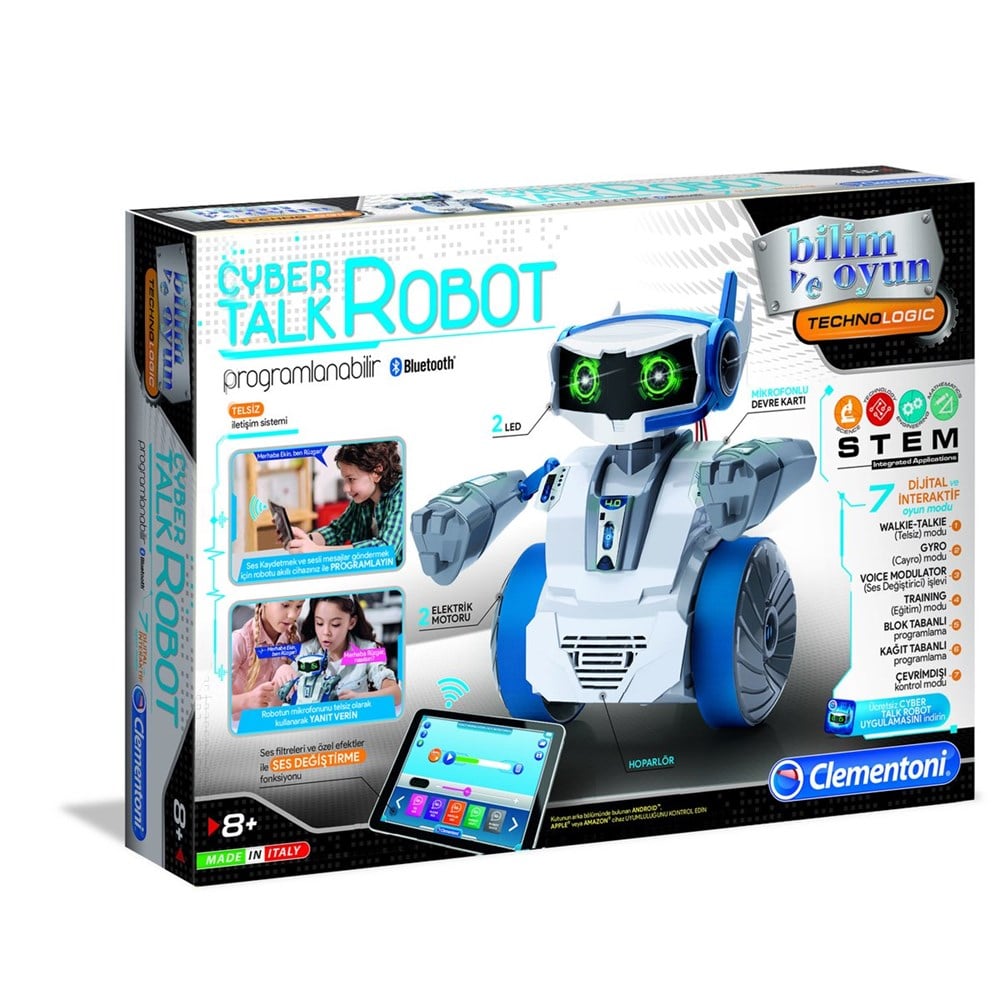64447 Cyber Talk Robot /Robotik Laborutavarı /BilimveOyun +8 yaş