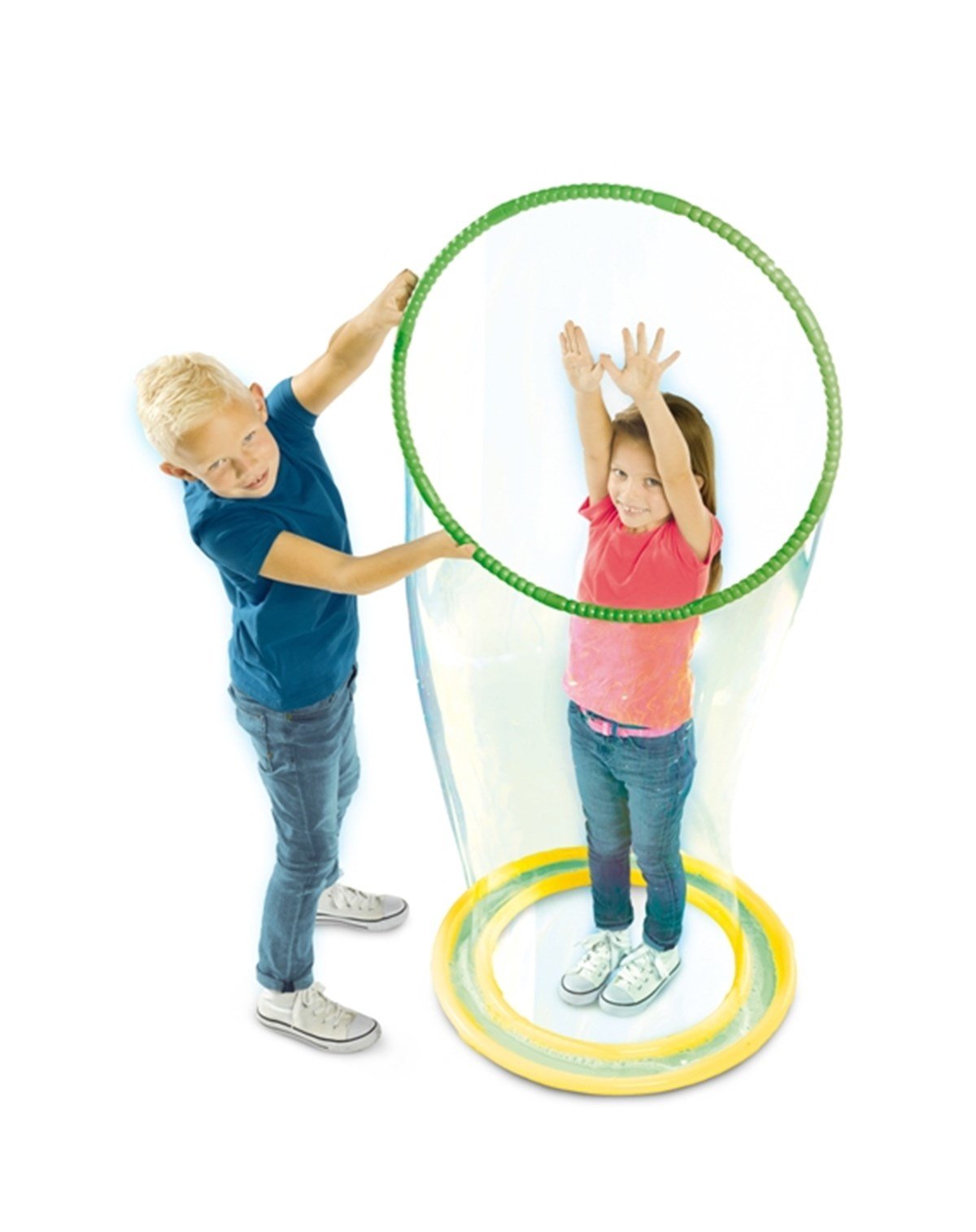 Mega Köpük Baloncuk İçinde Durma