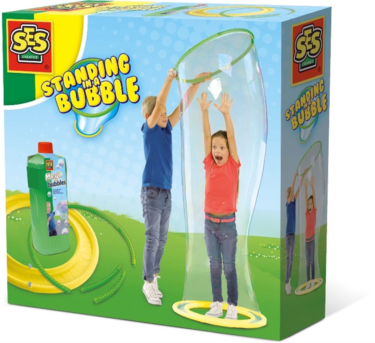 Mega Köpük Baloncuk İçinde Durma