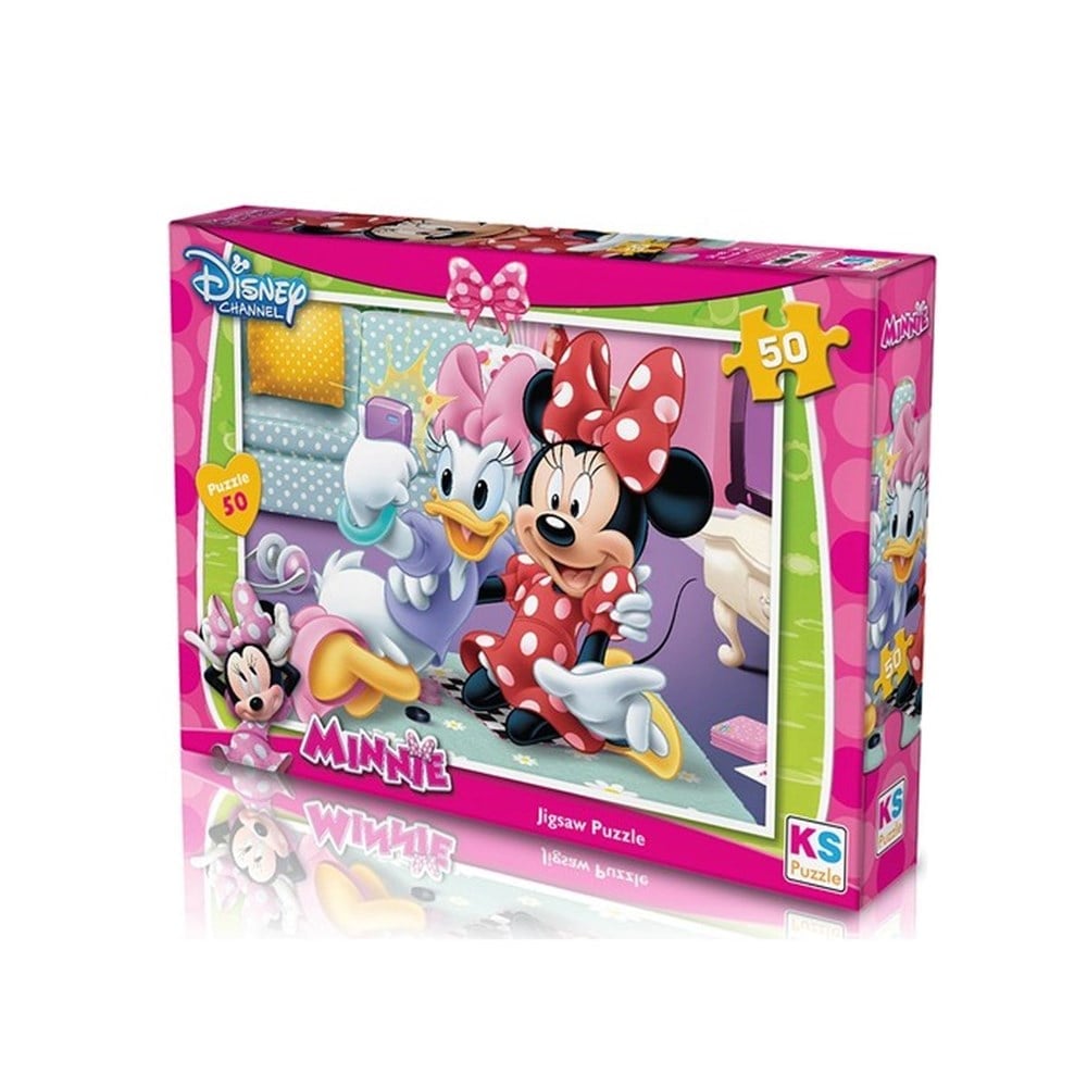 MIN709 KS Minnie / 50 Parça Puzzle