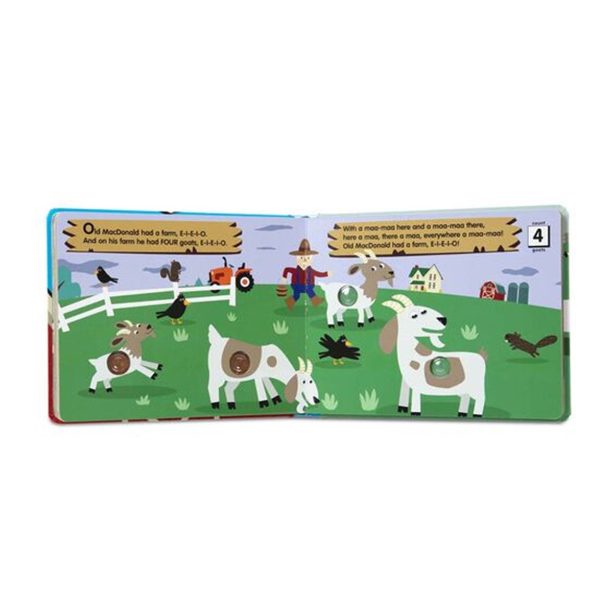Poke-A-Dot - İnteraktif Kitap - Old MacDonald's Farm