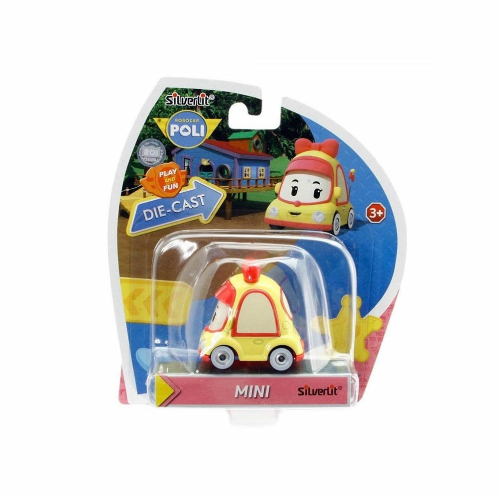 POLI 83259 Metal Araç Karakter Figürler 5 Asorti