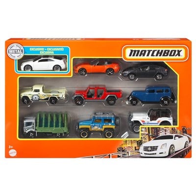 X7111 Matchbox™ 9'lu Araba Seti / Asorti Seçilemez.