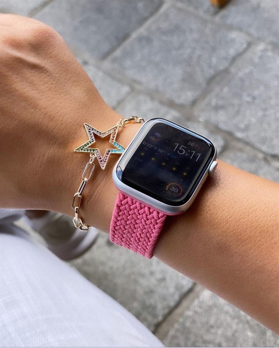 Lastikli Apple Watch Kordon