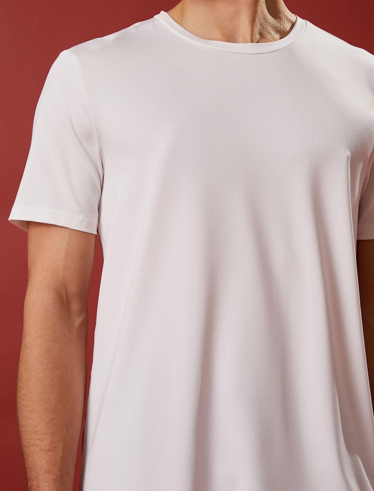 Spor Tişört Slogan Baskılı Bisiklet Yaka Kısa Kollu