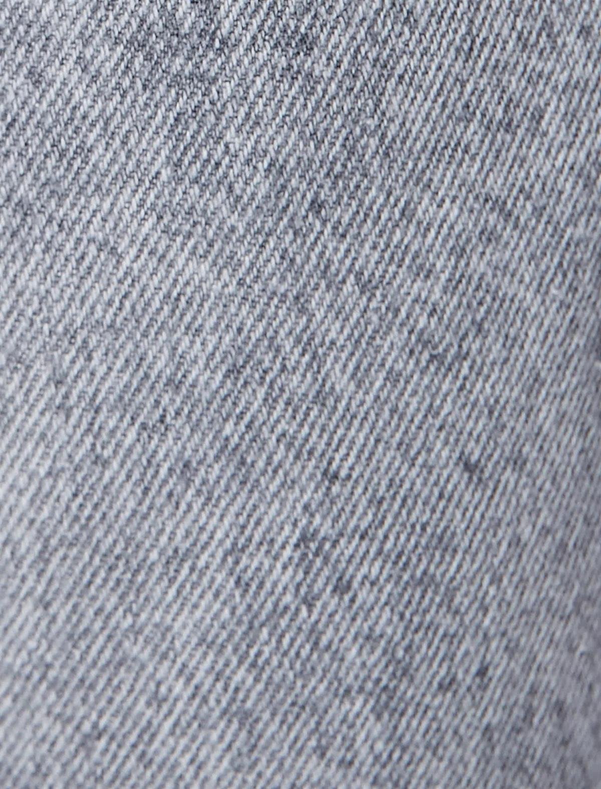 Kadın Gri Kot Pantolon - Mom Jean