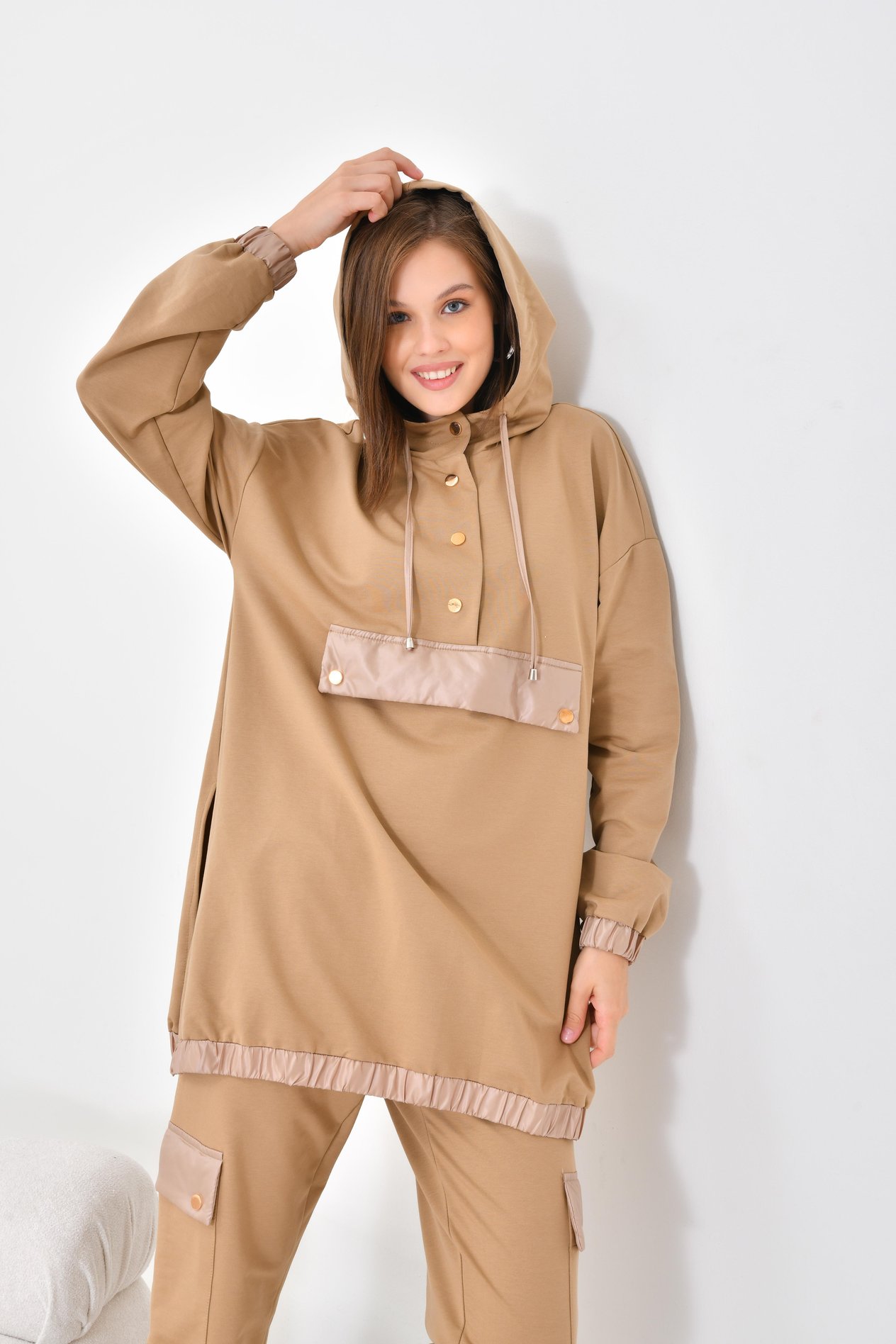 Ftz Women Kadın 2 İplik Takım Beige