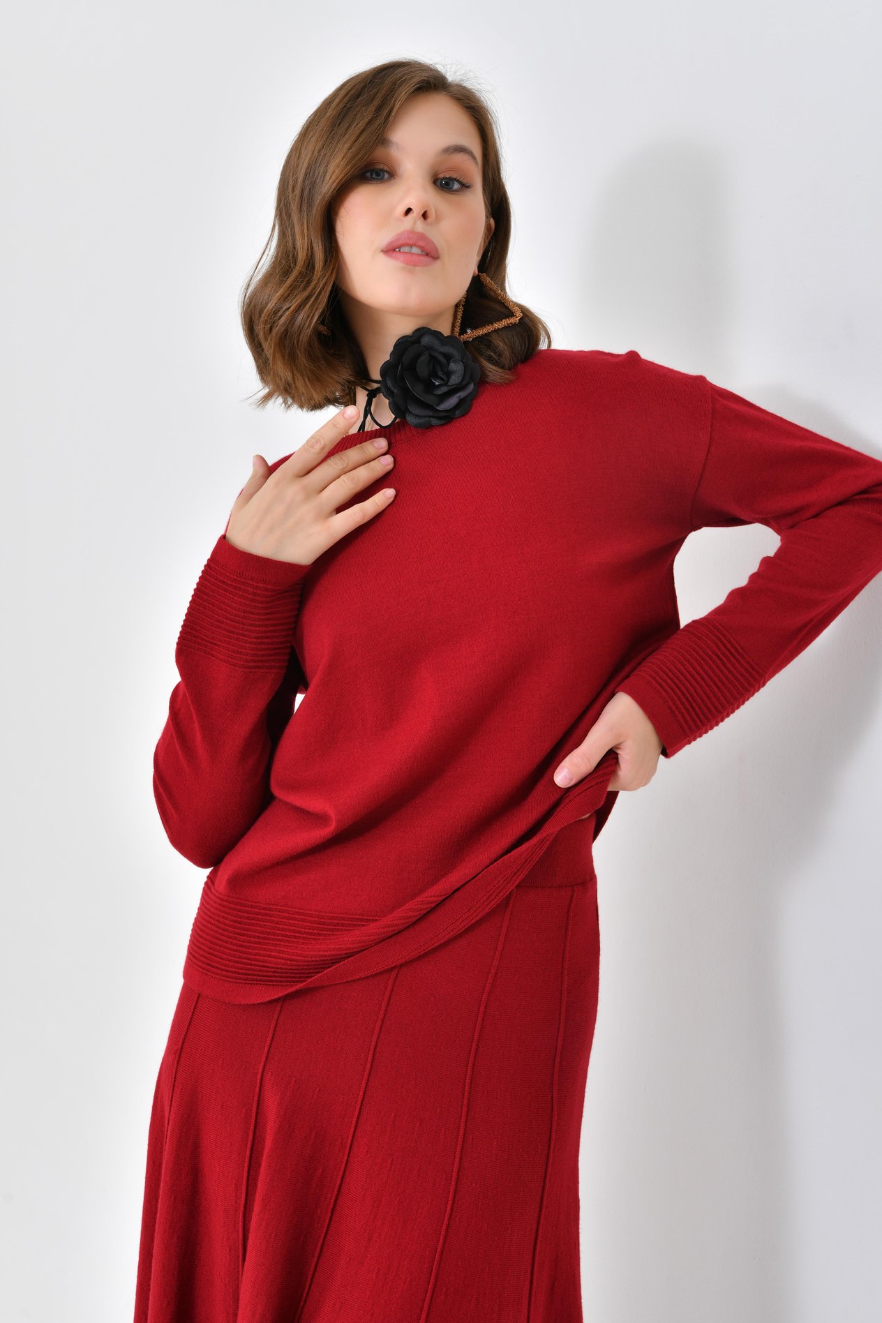 Ftz Women Kadın Etekli Takım BORDO
