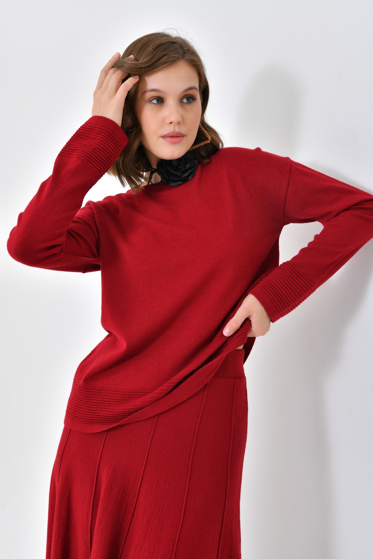 Ftz Women Kadın Etekli Takım BORDO