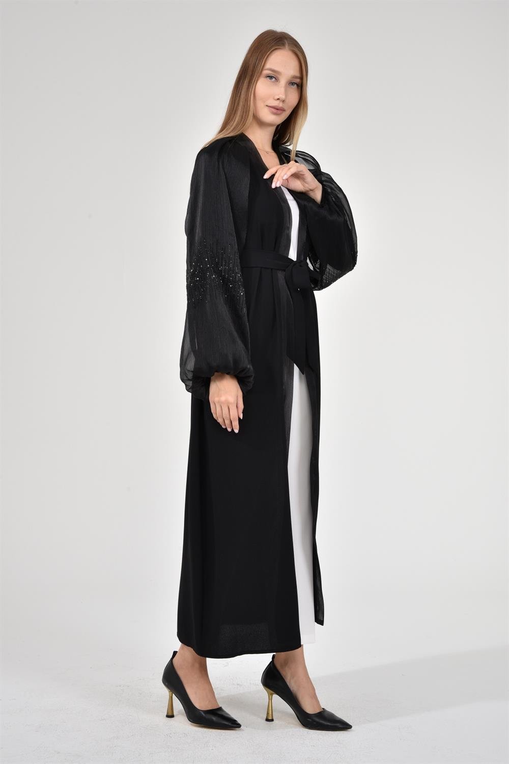 Kadın Abaya Kap SİYAH