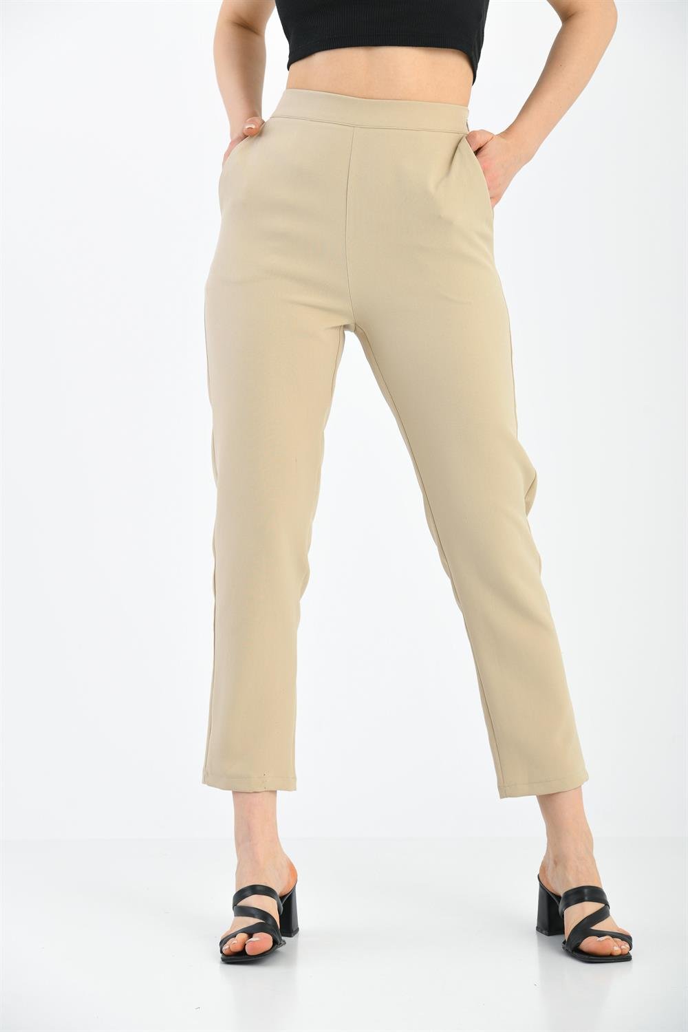Kadın Pantolon BEIGE