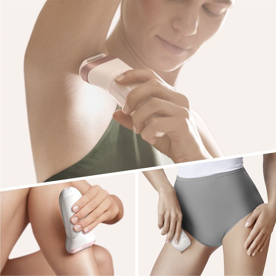 Braun Silk-épil 9 9720 SensoSmart Kablosuz Islak & Kuru 4 Ek Parçalı 2'si 1 Arada Epilatör